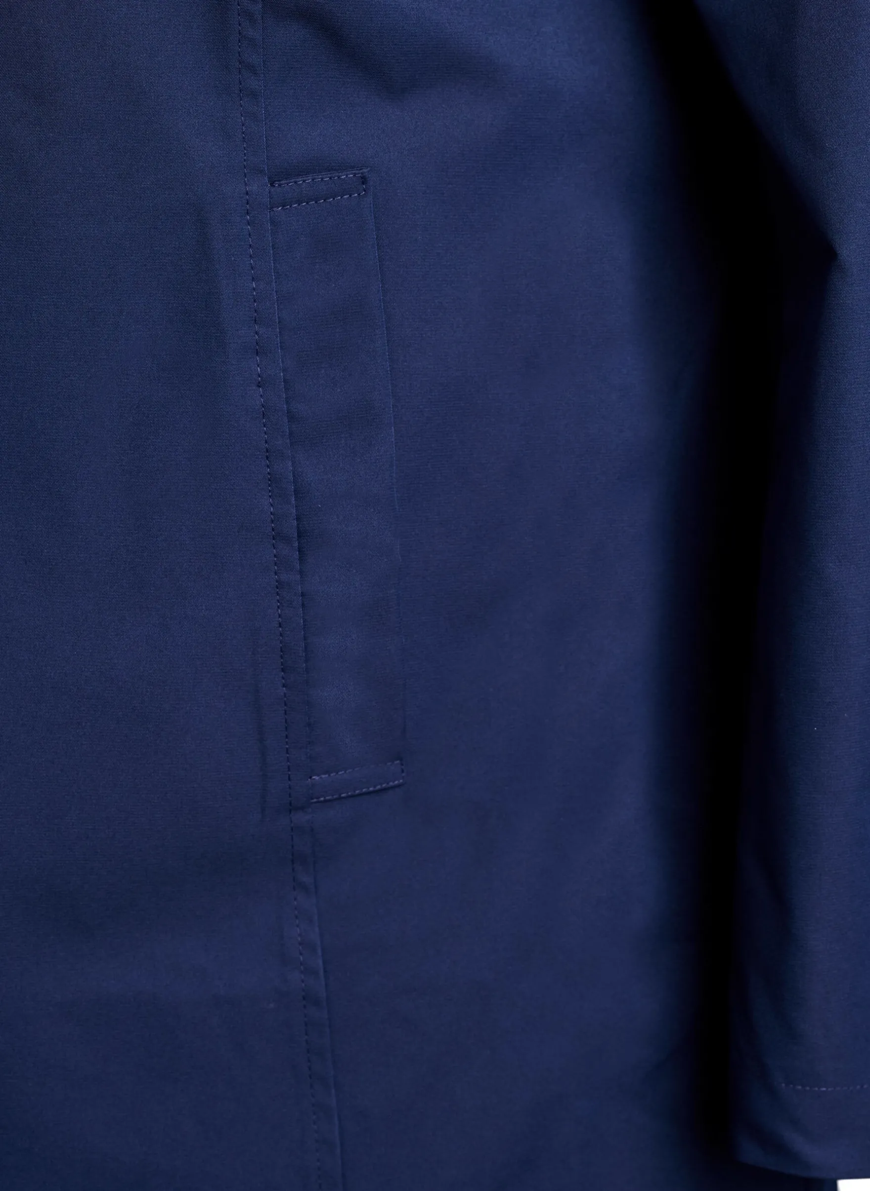 Übergangsjacke mit Taschen und hohem Kragen