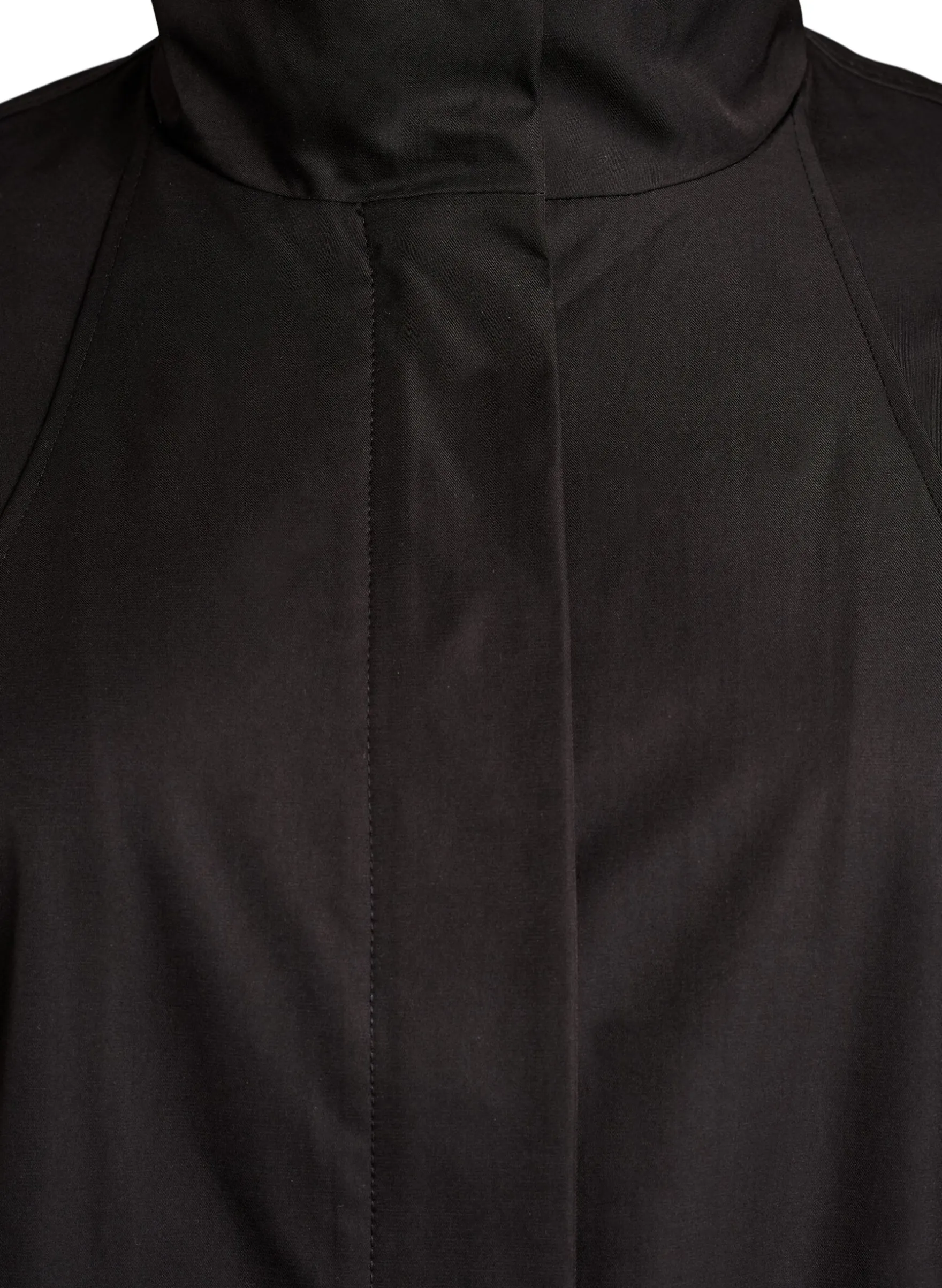 Übergangsjacke mit Taschen und hohem Kragen