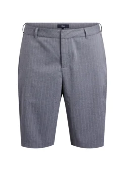 Bermuda-Shorts mit Nadelstreifen und lockerer Passform