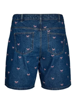 Bestickte Denimshorts