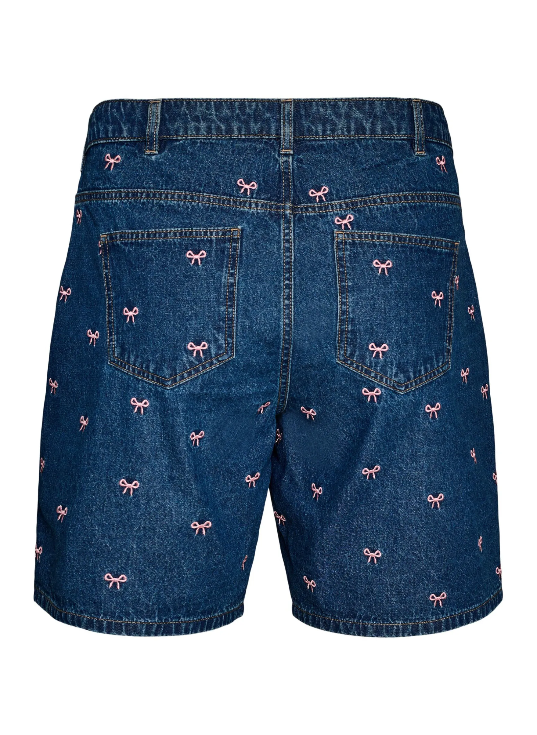 Bestickte Denimshorts