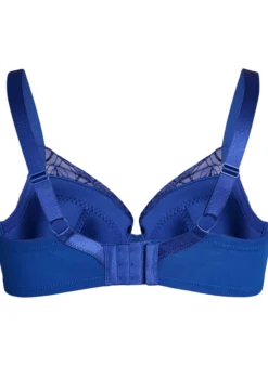 BH mit gepolsterten Cups und besticktem Mesh
