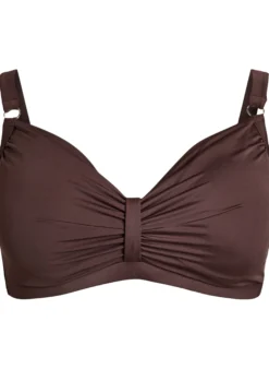 Bikini-BH mit Bügel und Drapierung