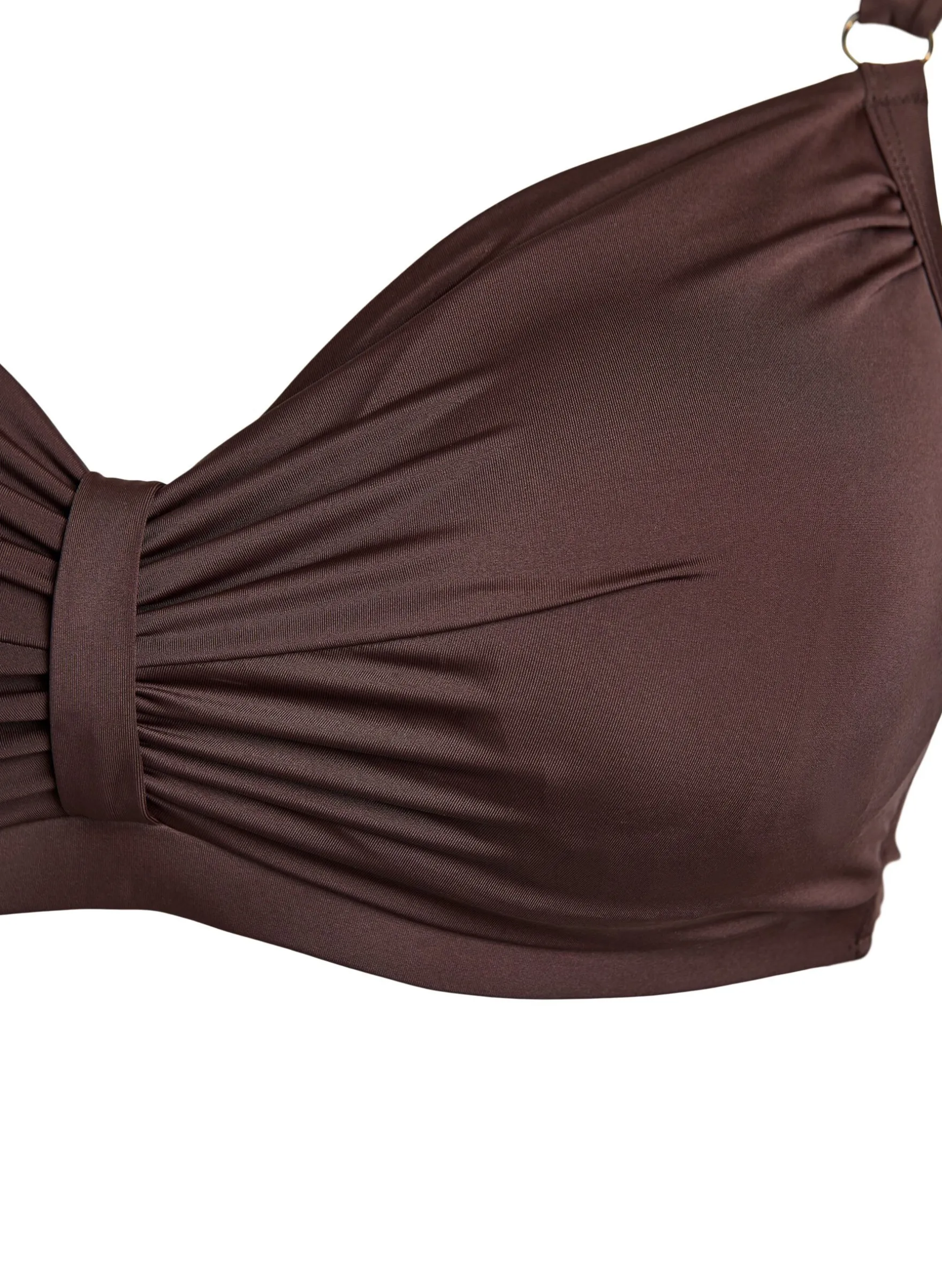 Bikini-BH mit Bügel und Drapierung