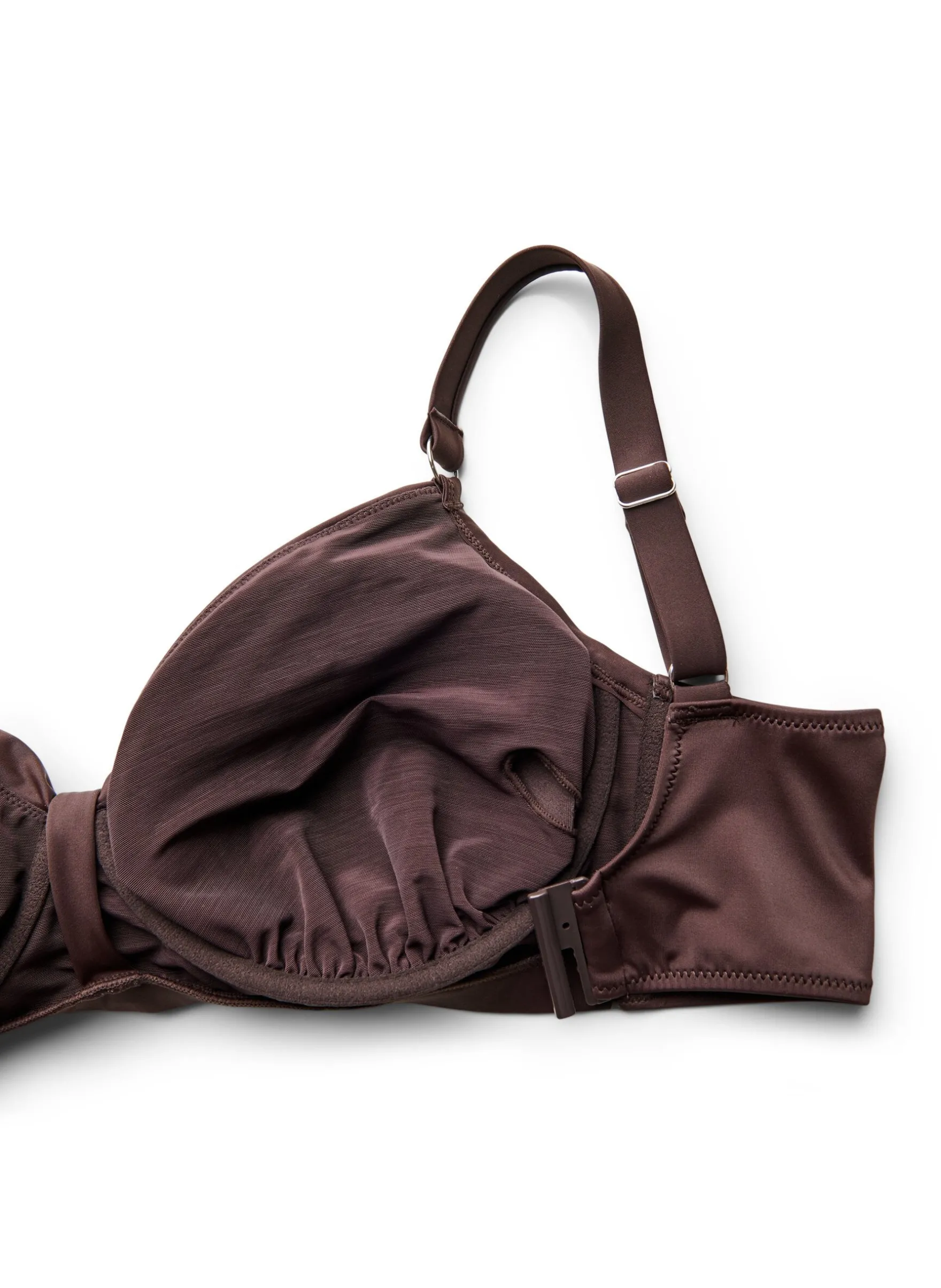 Bikini-BH mit Bügel und Drapierung