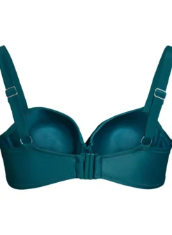 Bikinioberteil mit Bügel und Raffung