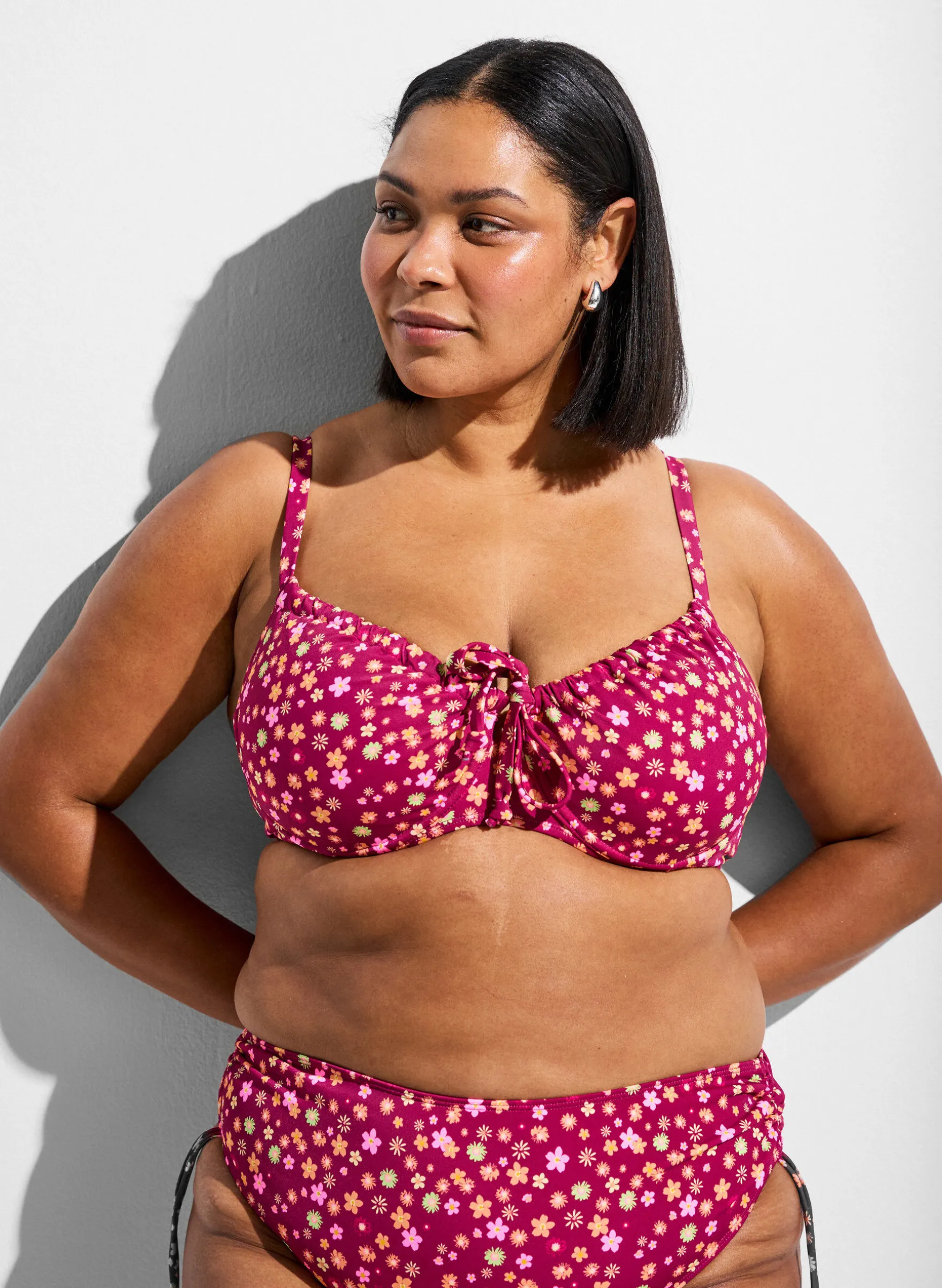 Bikini Top mit Bügel und Trägern zum Binden