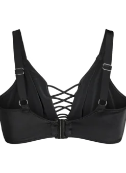 Bikini-Top mit Bänderdetail