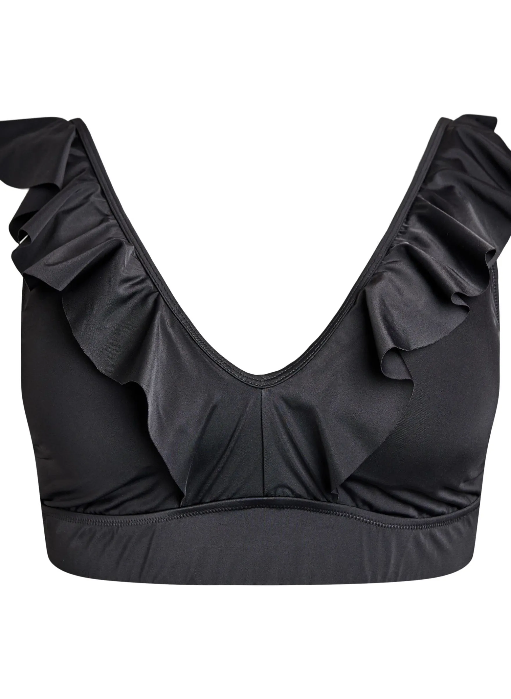 Bikini Top mit Rüschendetails