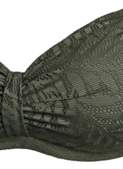 Bikini Top mit strukturiertem Mesh und herausnehmbarer Polsterung