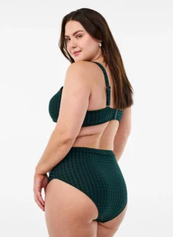 Bikiniunterteil mit hohem Bund und Tai-Schnitt