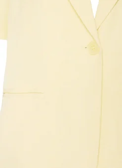 Blazer mit kurzen Ärmeln und Revers