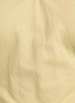 Bluse aus einer Baumwollmischung mit V-Ausschnitt und Bindeband