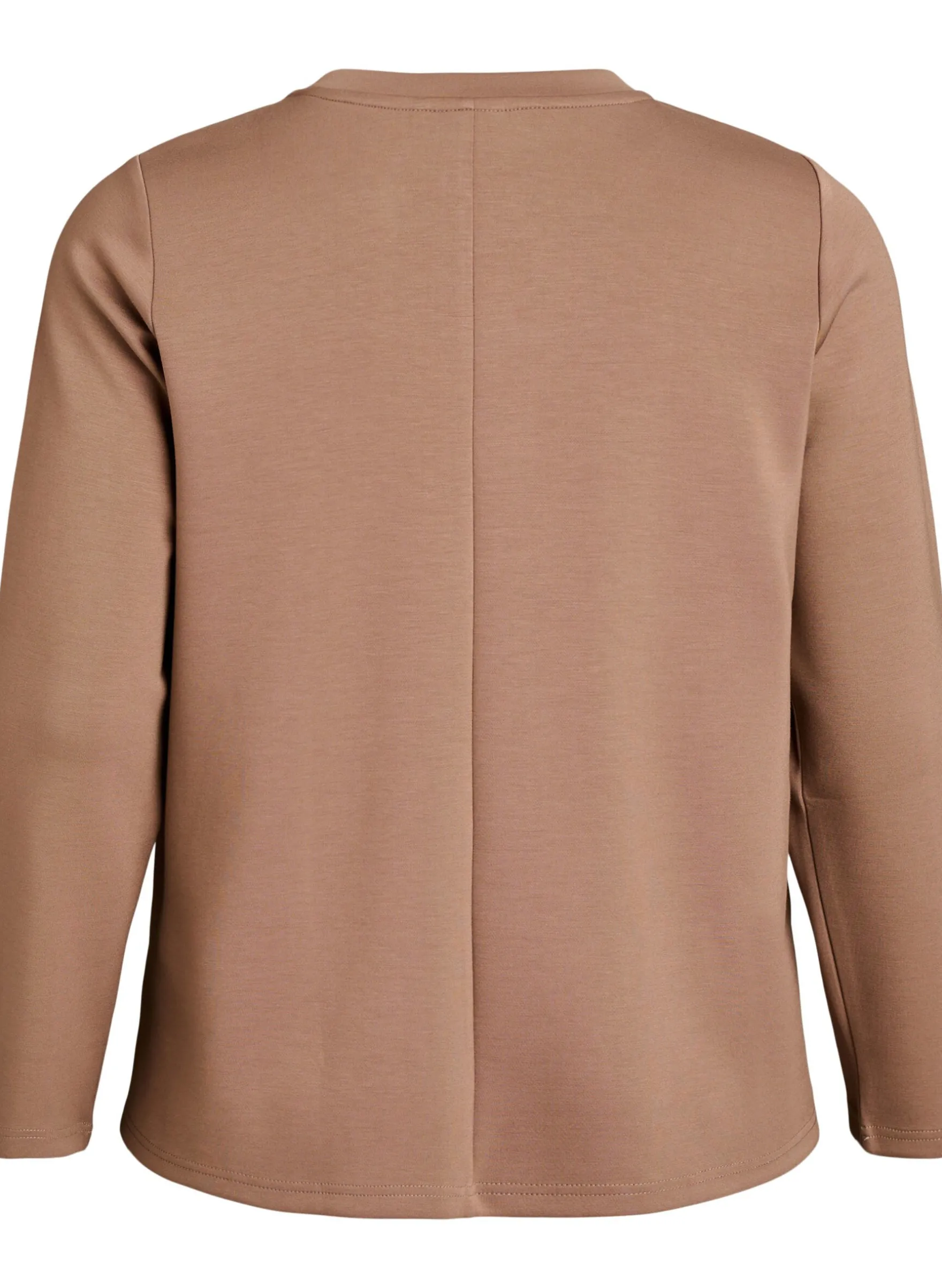 Bluse aus Jersey mit Rundhalsausschnitt