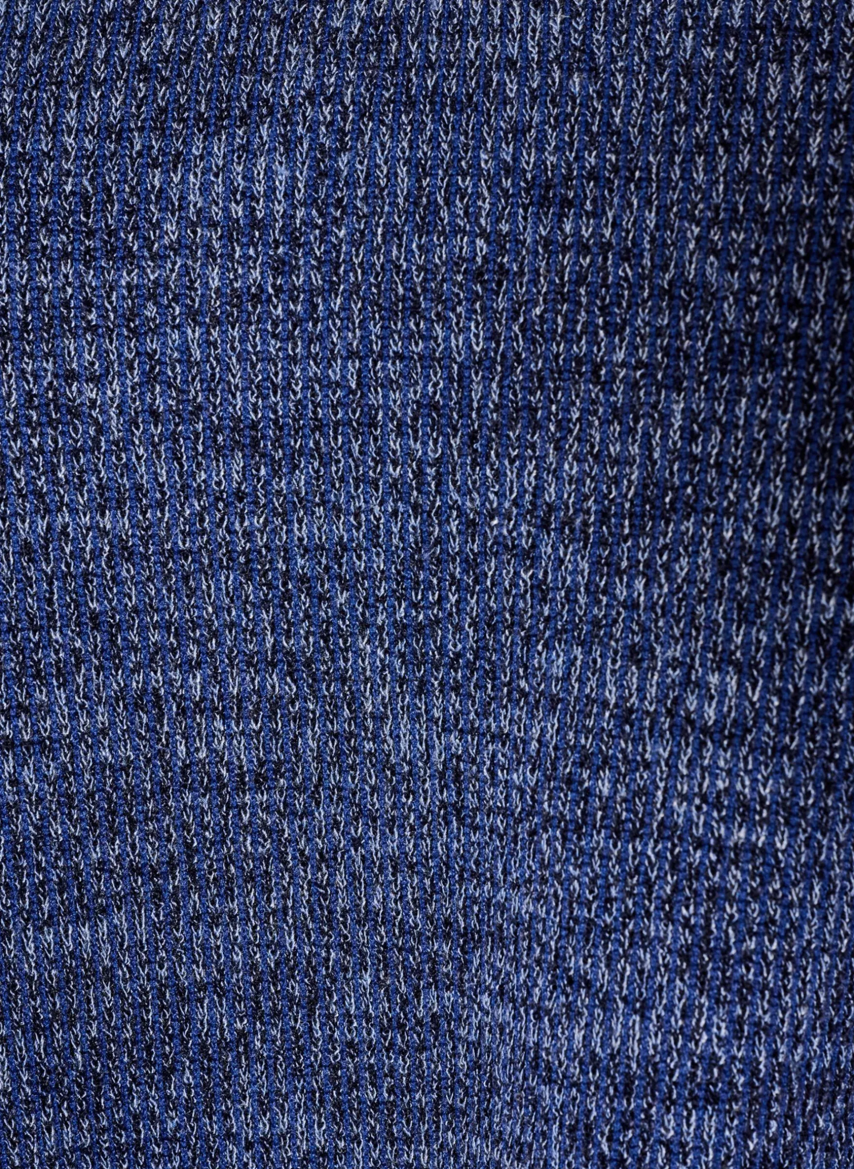 Bluse aus Jersey mit V-Ausschnitt und langen Ärmeln