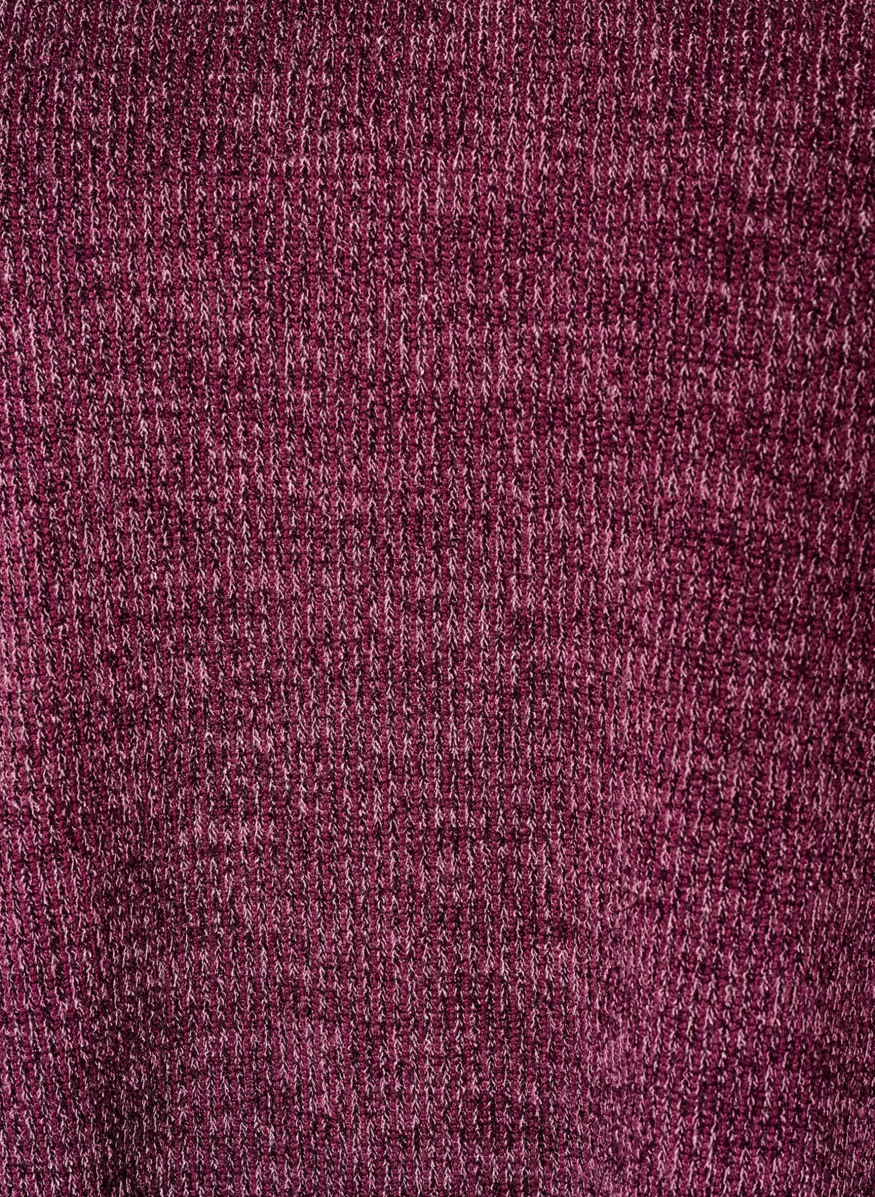 Bluse aus Jersey mit V-Ausschnitt und langen Ärmeln