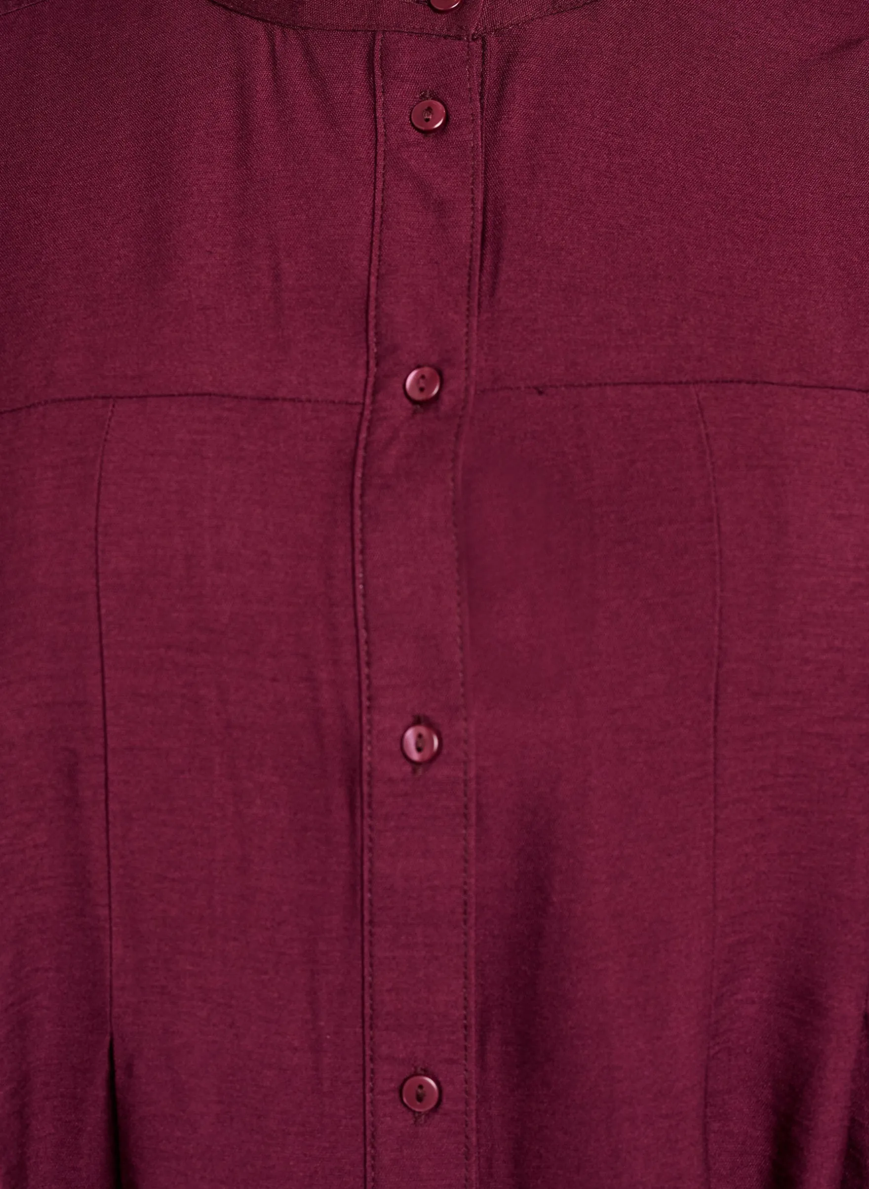 Bluse aus Viskose mit A-Linie