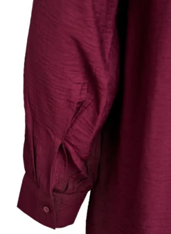 Bluse aus Viskose mit A-Linie