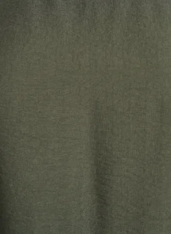 Bluse aus Viskose mit halben Ärmeln