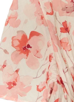 Bluse mit Ballonform und Flügelärmeln