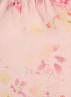 Bluse mit Blumenprint und luftigen Ärmeln