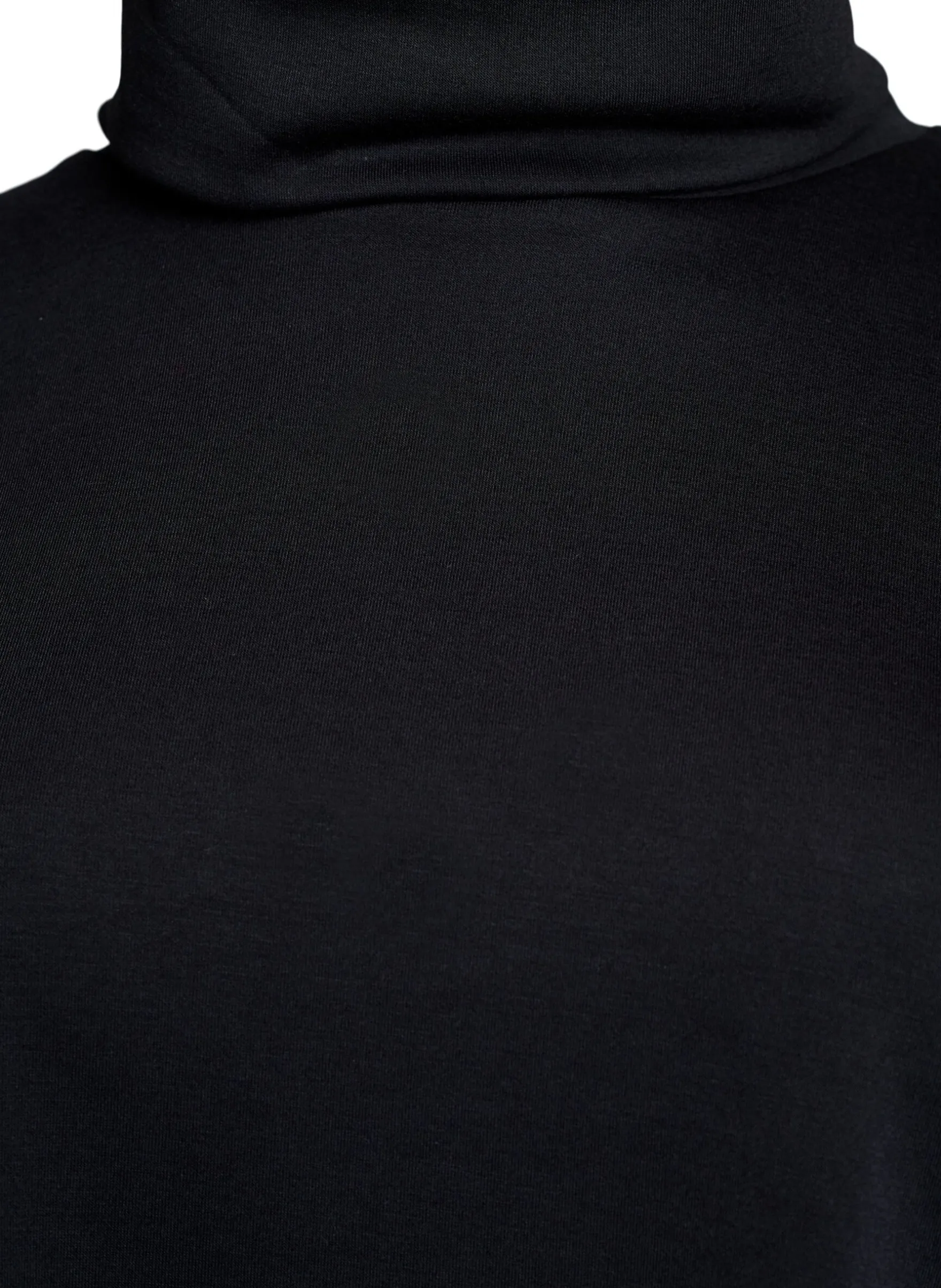 Bluse mit Rollkragen aus Modal-Mix