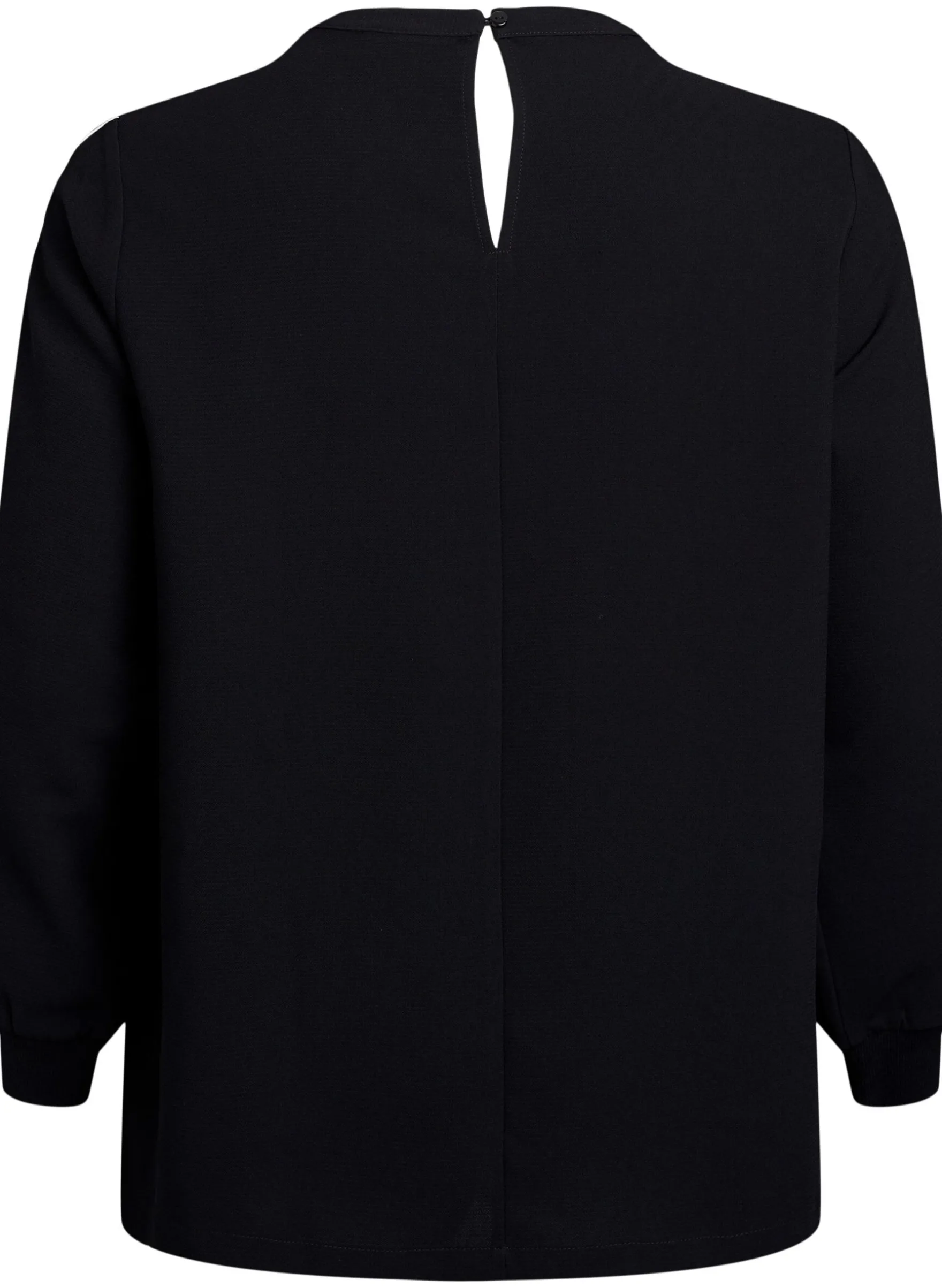 Bluse mit Streifendetail an den Ärmeln