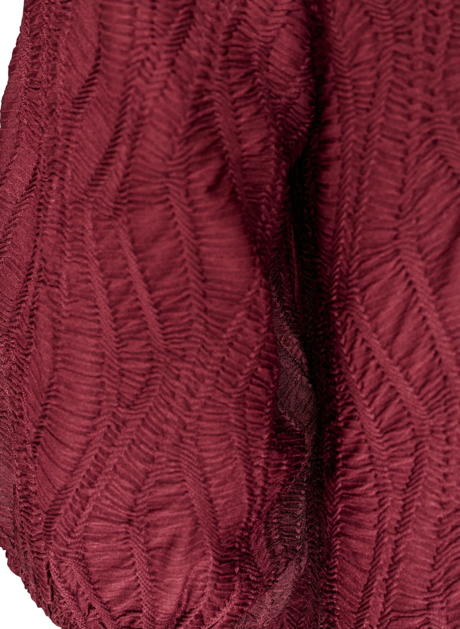 Bluse mit Struktur und 3/4-Ärmeln