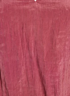 Bluse mit V-Ausschnitt und Crinkle-Struktur