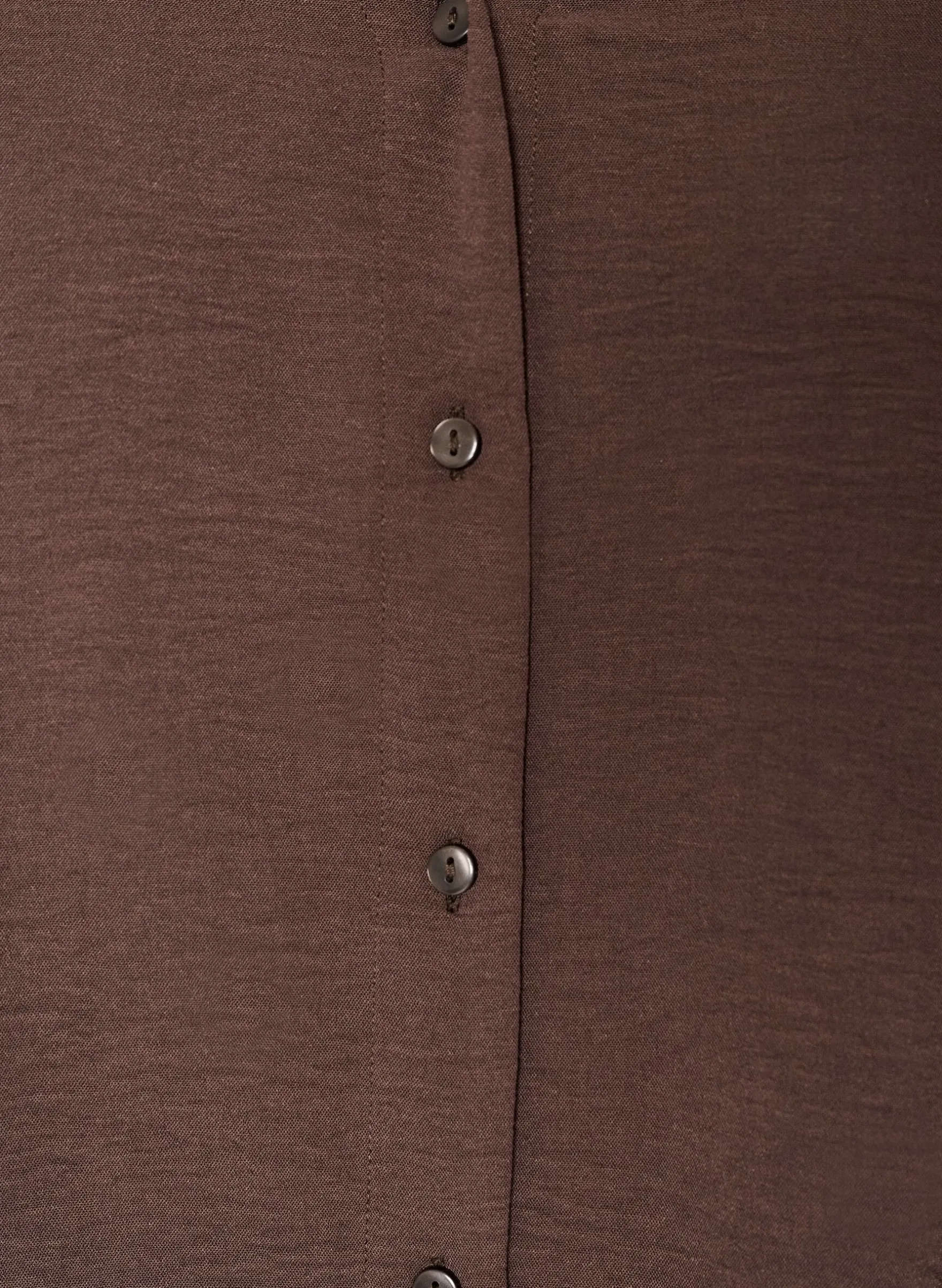 Bluse mit V-Ausschnitt und 3/4-Ärmeln