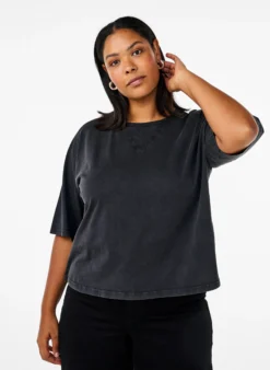Boxy T-Shirt aus Bio-Baumwolle.