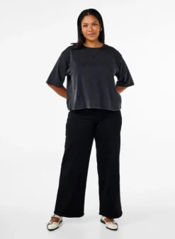 Boxy T-Shirt aus Bio-Baumwolle.