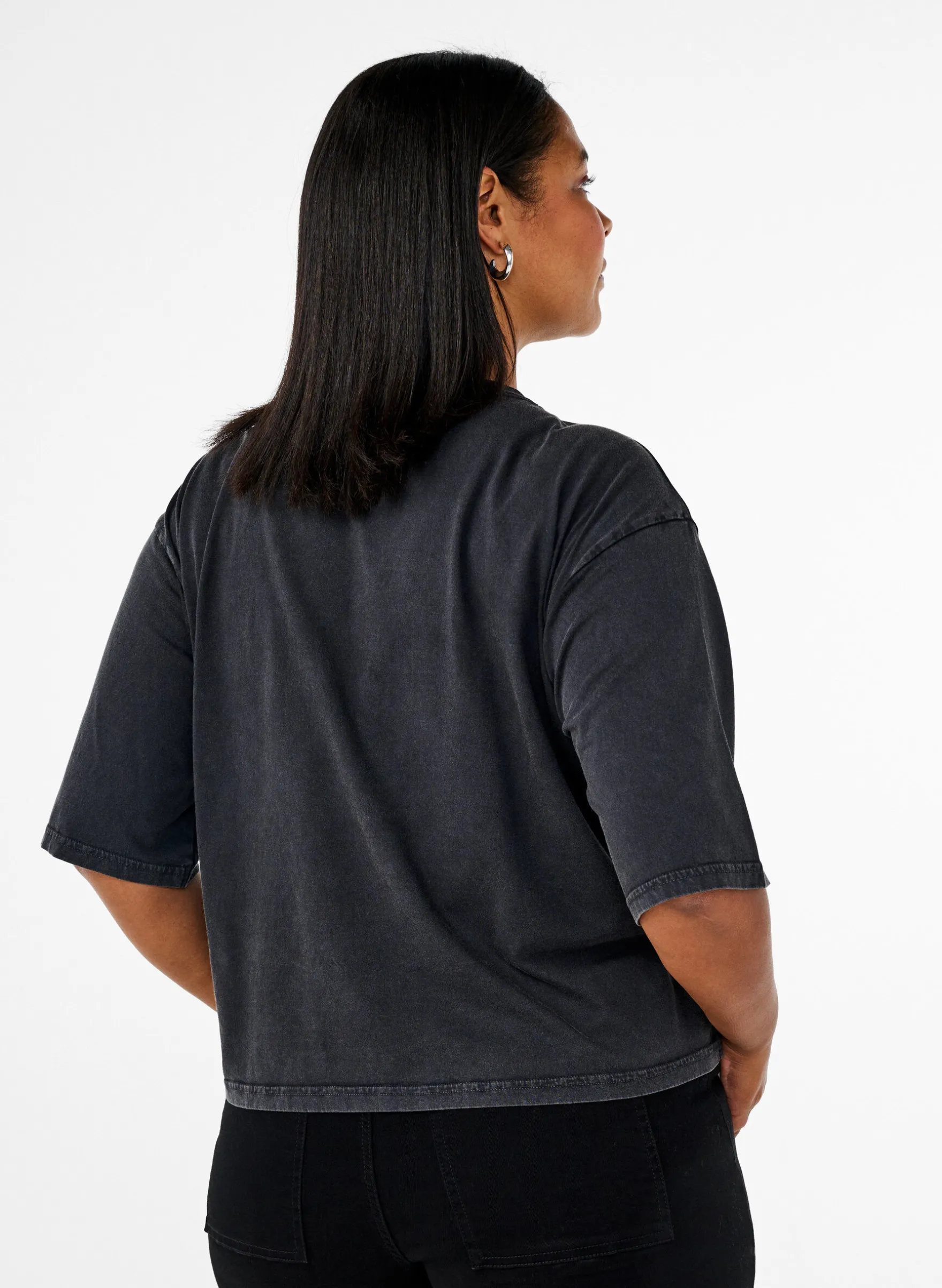 Boxy T-Shirt aus Bio-Baumwolle.