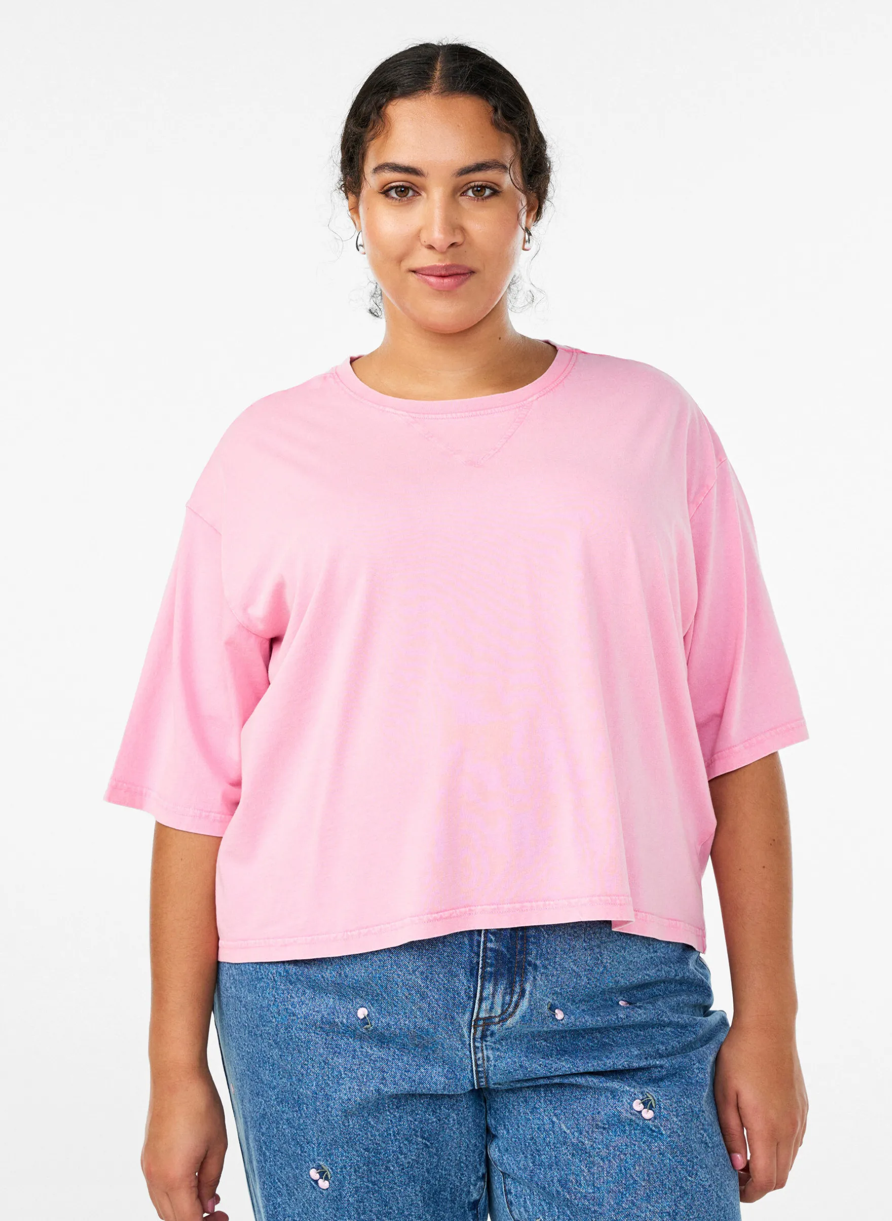 Boxy T-Shirt aus Bio-Baumwolle.