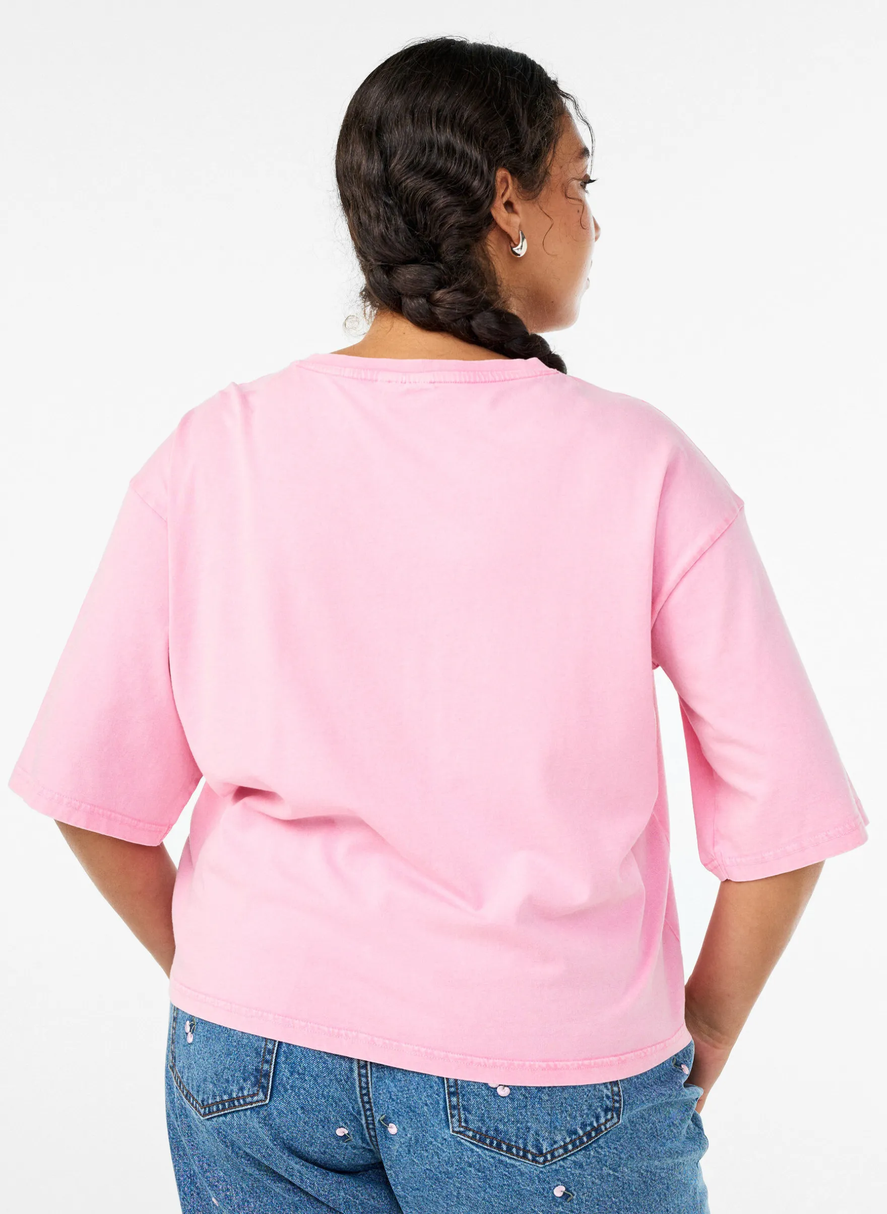 Boxy T-Shirt aus Bio-Baumwolle.