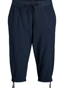 Capri-Hose aus Baumwolle