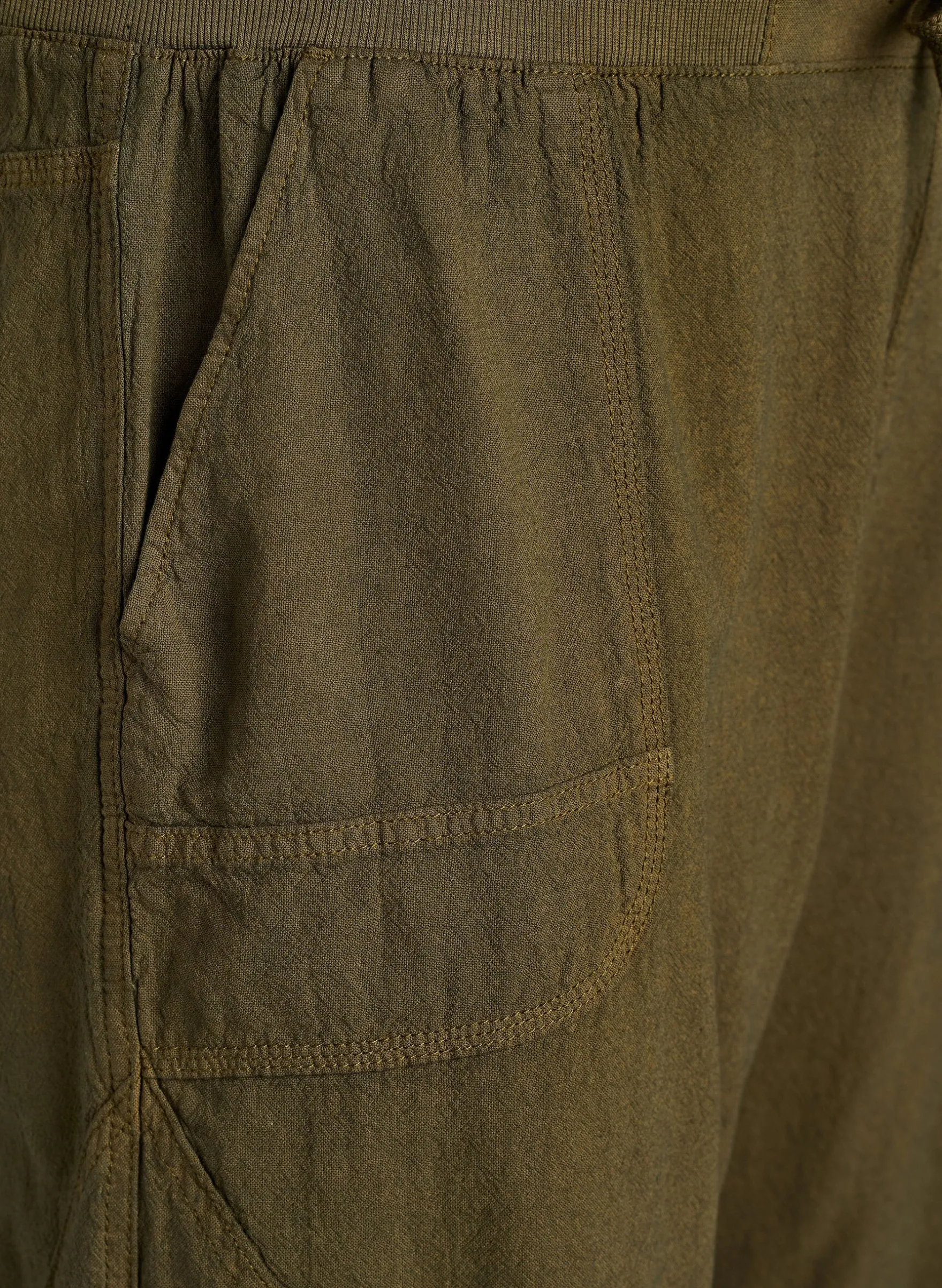 Capri-Hose aus Baumwolle