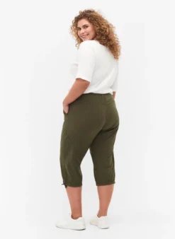 Capri-Hose aus Baumwolle
