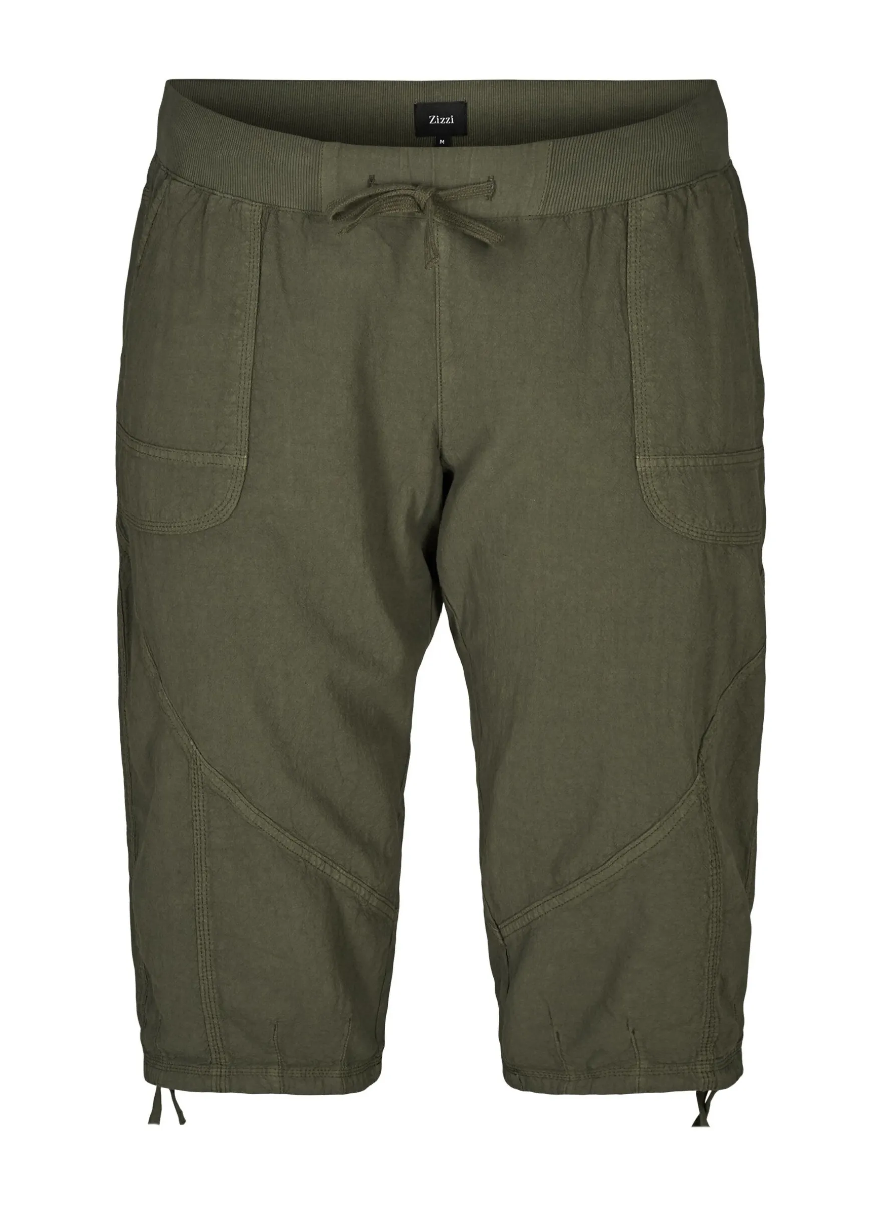 Capri-Hose aus Baumwolle