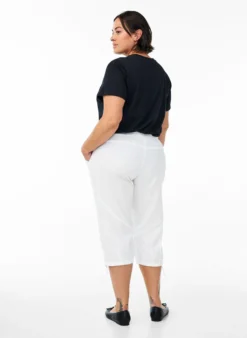 Capri-Hose aus Baumwolle