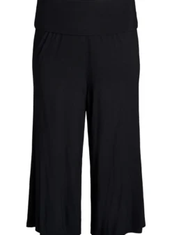 Culotte aus Jersey mit hoher Taille
