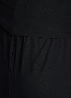 Culotte aus Jersey mit hoher Taille