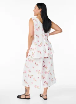Culotte-Hose mit Print