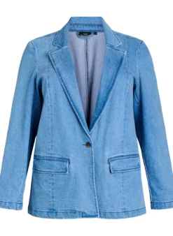 Denimblazer mit Taschen