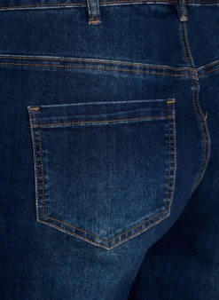 Denim-Knickers mit weiten Beinen