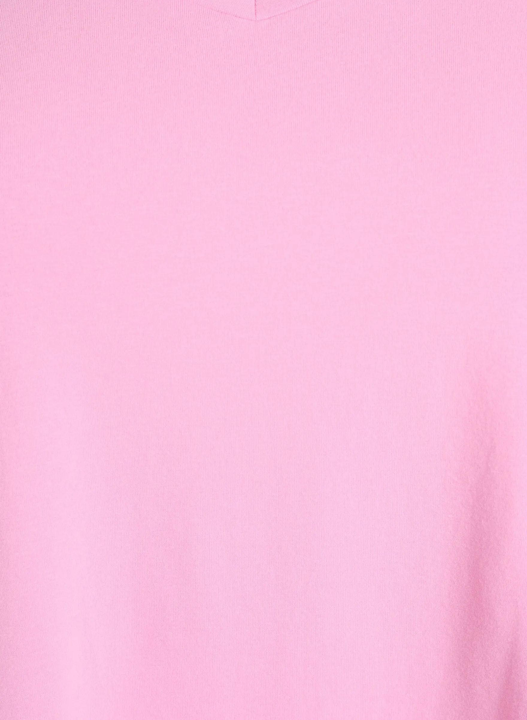 Einfarbiges Basic T-Shirt aus Baumwolle