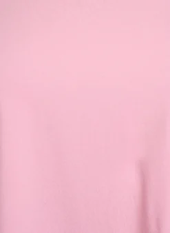 Einfarbiges Basic-T-Shirt aus Baumwolle