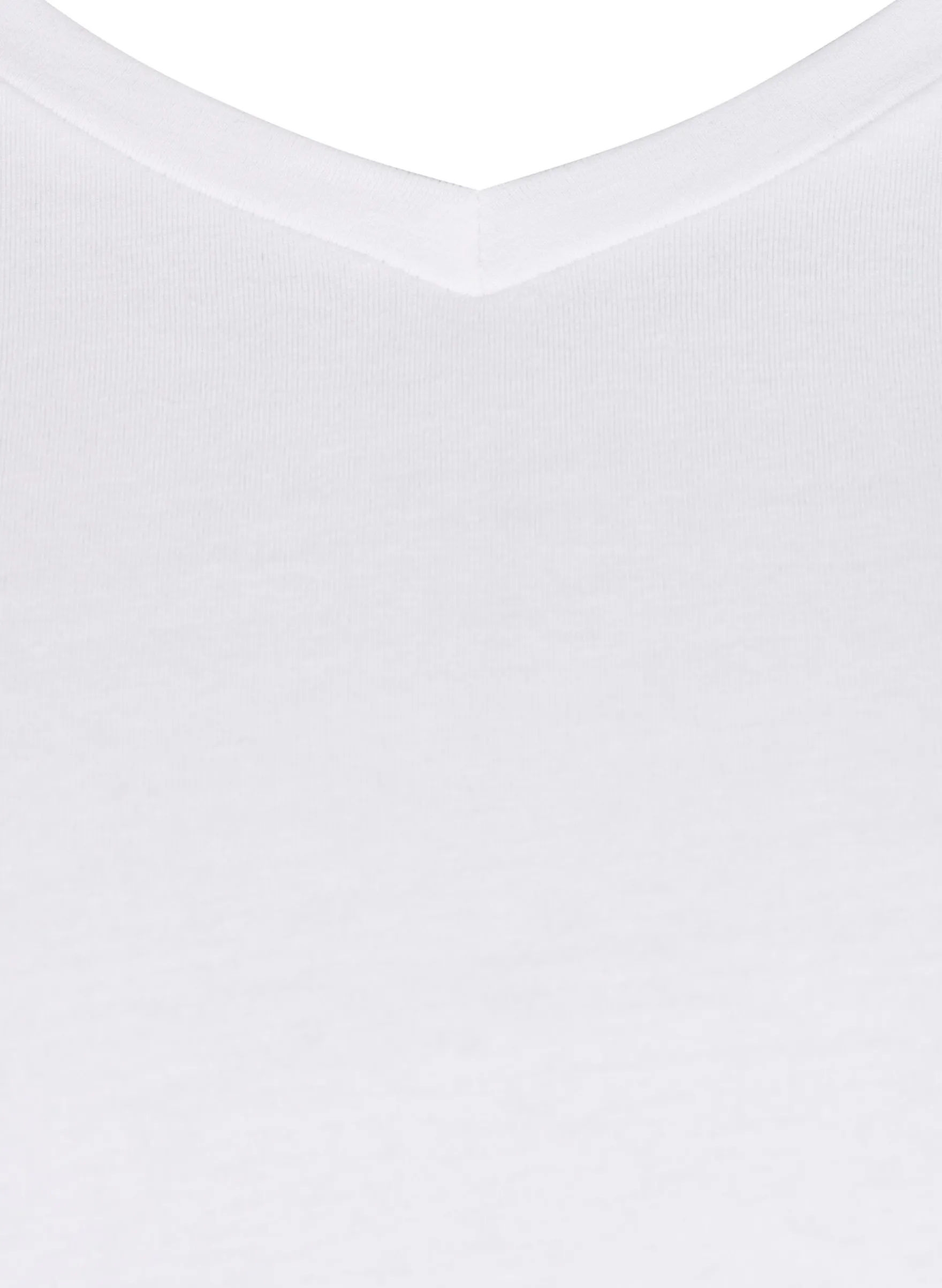 Einfarbiges basic T-Shirt aus Baumwolle