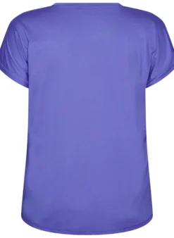 Einfarbiges Trainings-T-Shirt