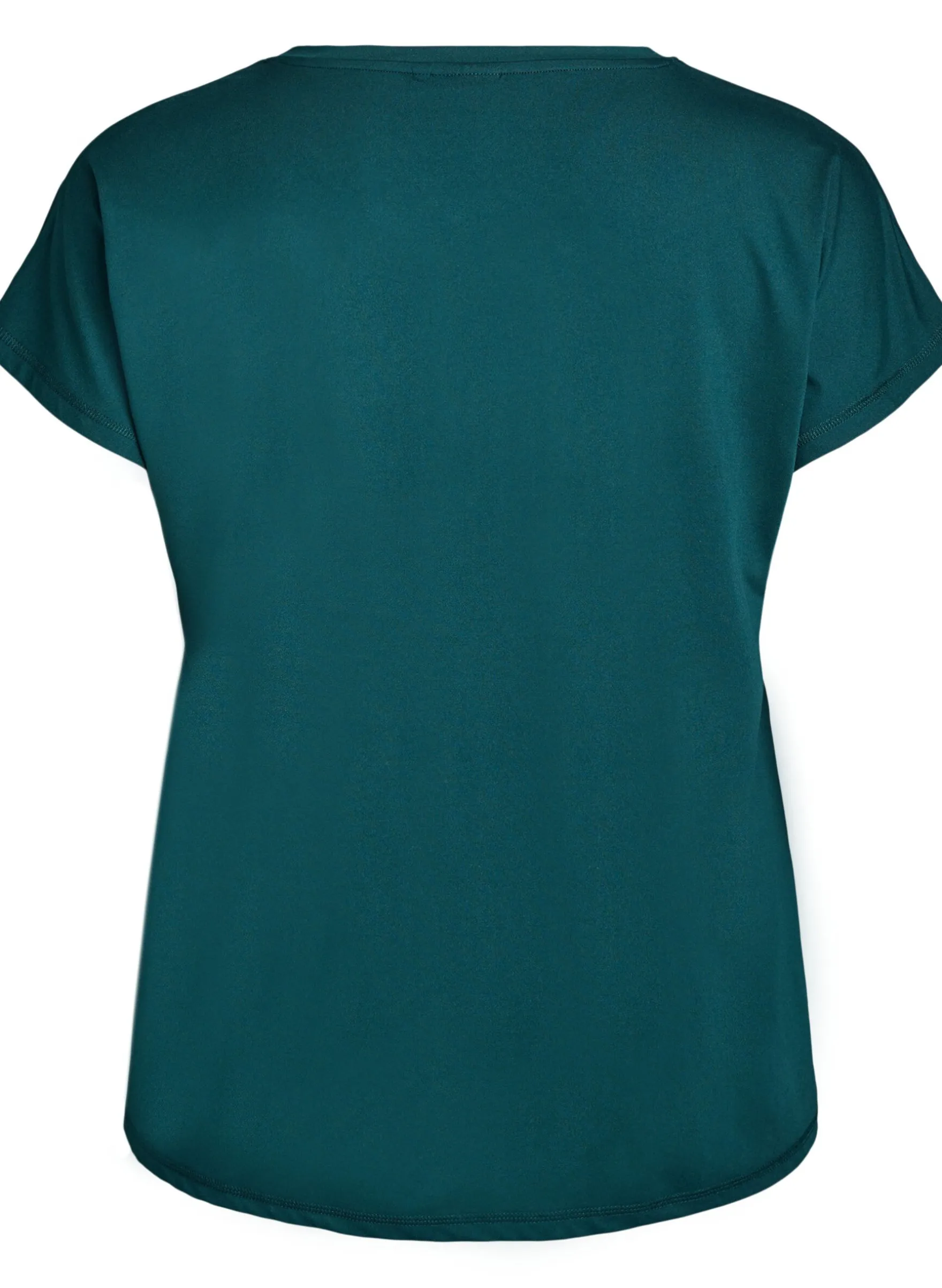 Einfarbiges Trainings-T-Shirt